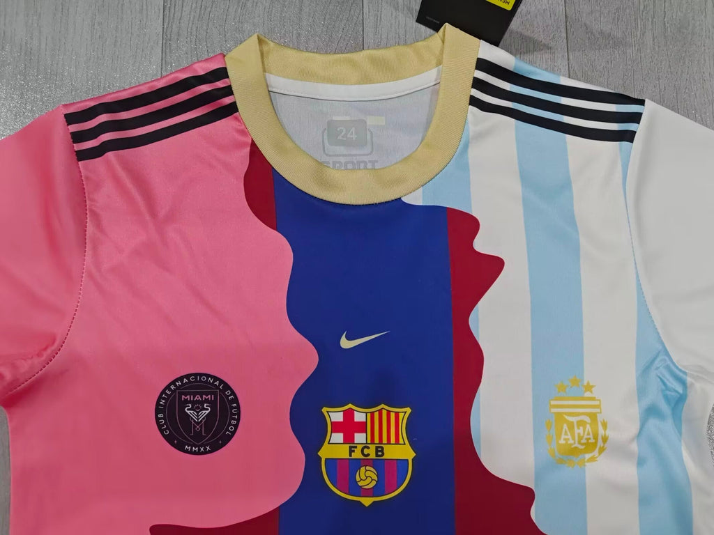 Lionel Messi GOAT Combo 2025 Football Jersey – All Teams - FOR KIDS