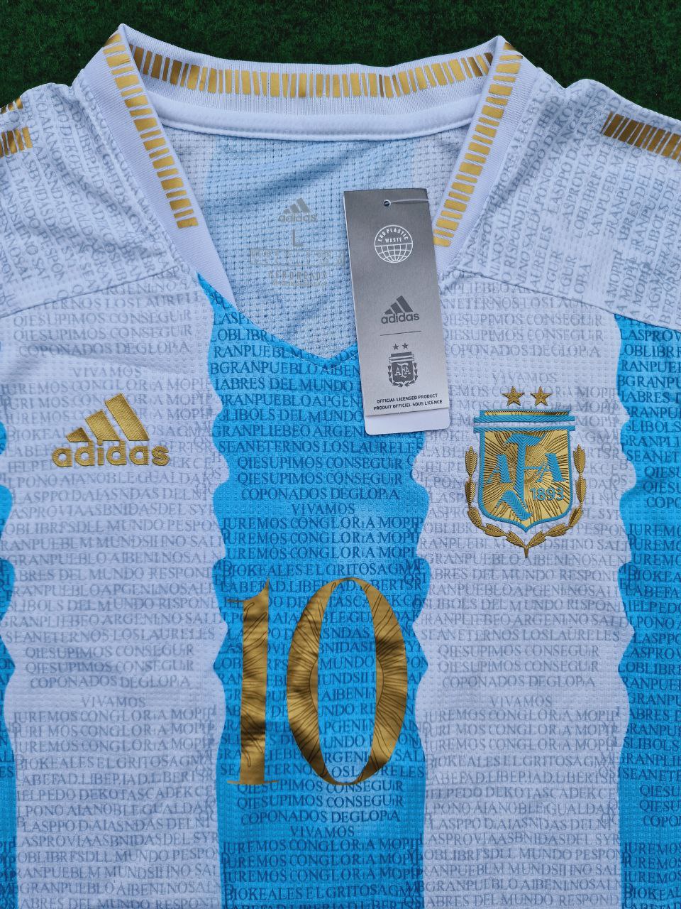 Diego Maradona Argentina Anniversary Commemorative Jersey